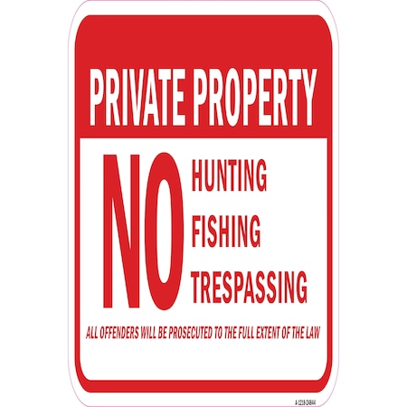 Signmission Safety Sign, 12 in Height, Aluminum, 24844 A-1218-24844